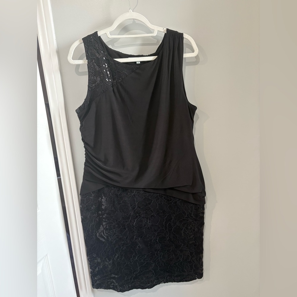 Cleo Black Sleeveless Dress - Picture 1 of 3